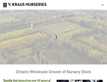 Tablet Screenshot of krausnurseries.com